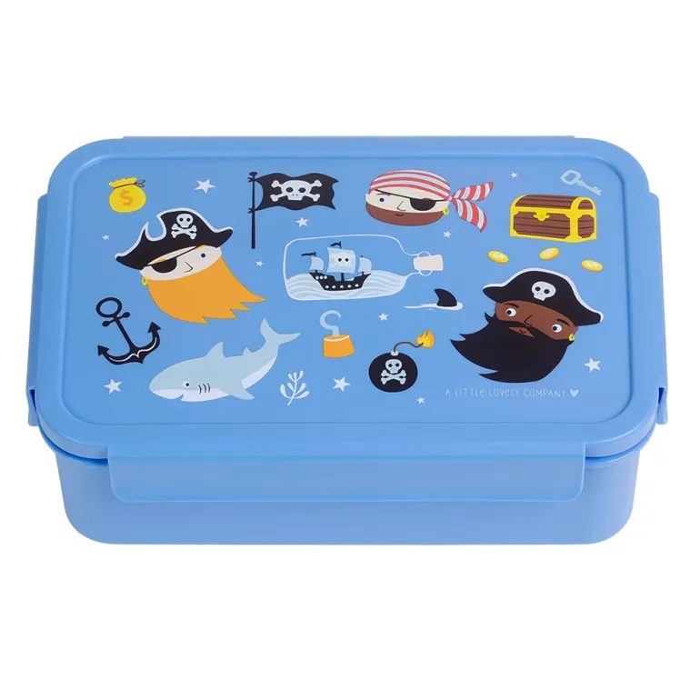 A Little Lovely Company Bento Lunchbox - Pirates