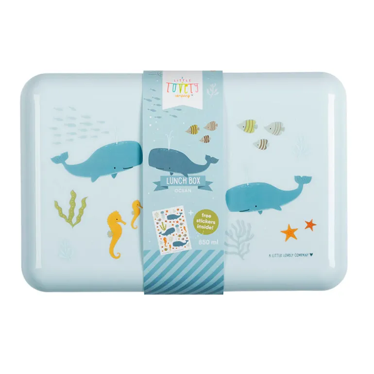 A Little Lovely Company Lunchbox, Ocean