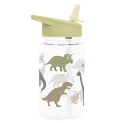 A Little Lovely Company Water Bottle, Dinosaur