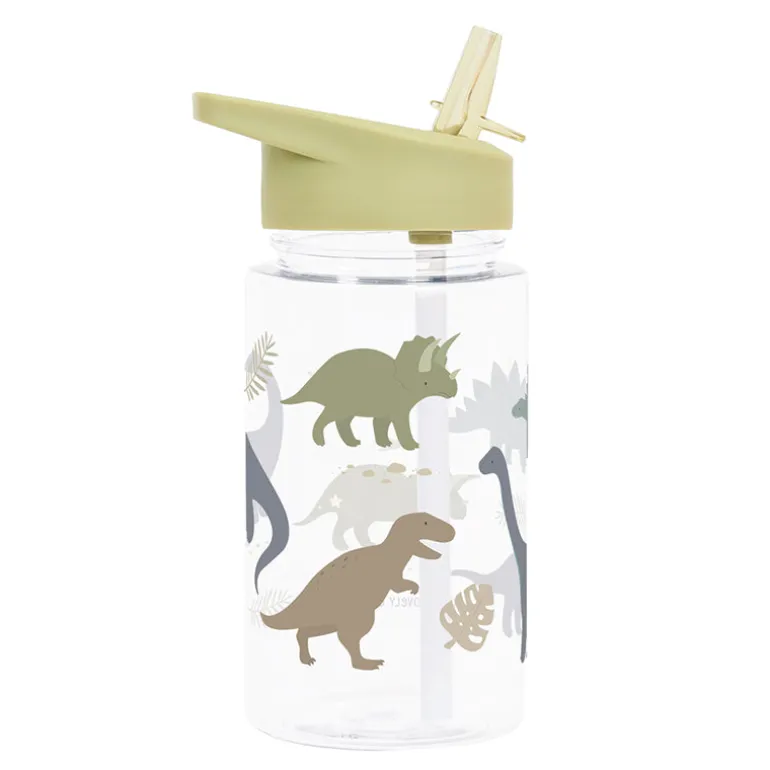 A Little Lovely Company Water Bottle, Dinosaur
