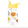 A Little Lovely Company Water Bottle, Animal Friends