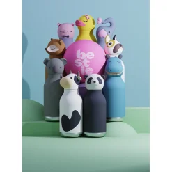 Asobu Bestie Animal Thermal Water Bottle, 460 ml - Cat