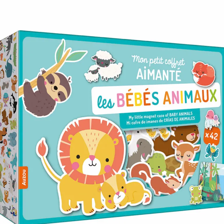 Auzou Magnetic Playset - Baby Animals