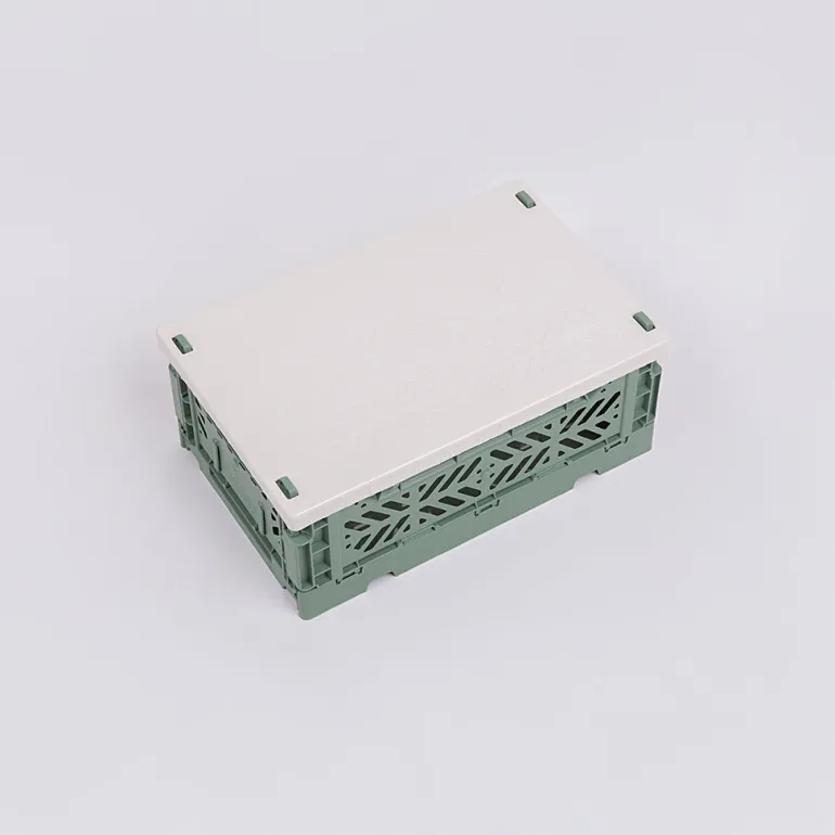 Aykasa Lid for Mini Folding Crate, Coconut Milk