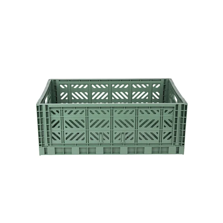 Aykasa Maxi Folding Crate, Almond Green