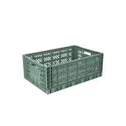 Aykasa Maxi Folding Crate, Almond Green