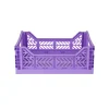 Aykasa Midi Foldable Crate, Taro Milk Tea
