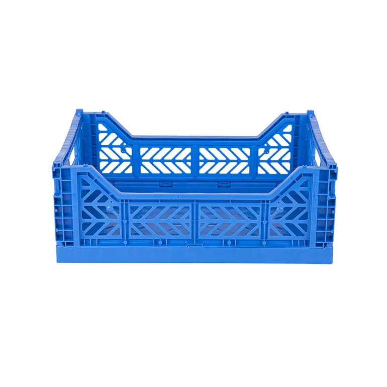Aykasa Midi Folding Crate, Blue