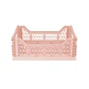 Aykasa Midi Folding Crate, Milk Tea
