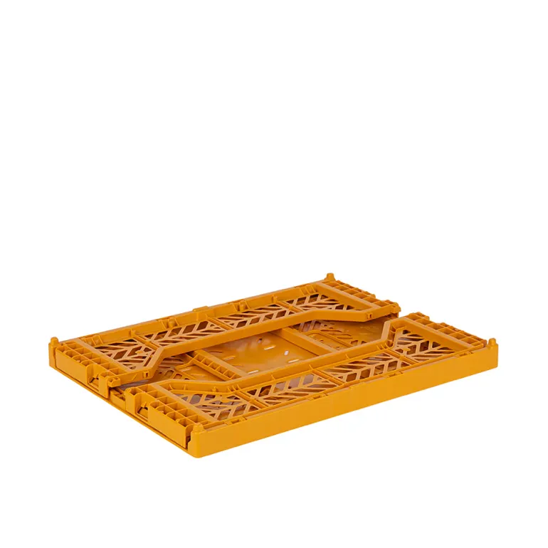 Aykasa Midi Folding Crate, Mustard