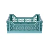 Aykasa Midi Folding Crate, Teal
