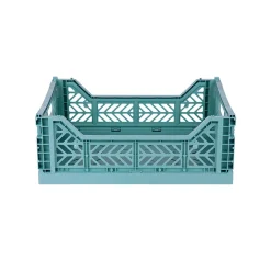 Aykasa Midi Folding Crate, Teal