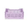 Aykasa Mini Foldable Crate, Orchid
