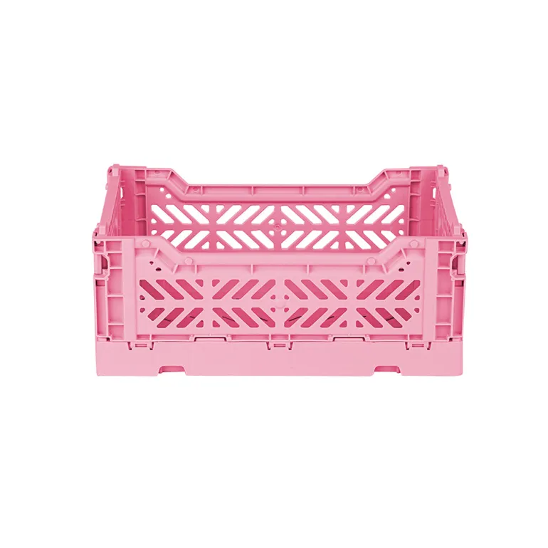 Aykasa Mini Folding Crate, Baby Pink