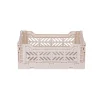 Aykasa Mini Folding Crate, Coconut Milk
