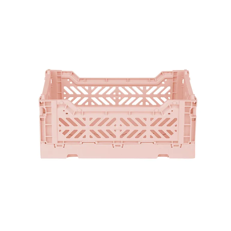 Aykasa Mini Folding Crate, Milk Tea