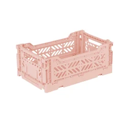 Aykasa Mini Folding Crate, Milk Tea