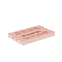 Aykasa Mini Folding Crate, Milk Tea