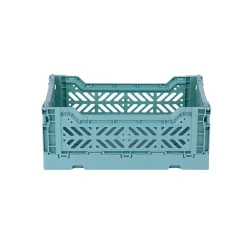 Aykasa Mini Folding Crate, Teal