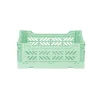 Aykasa Mini Folding Crate, Warm Mint