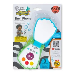 BABY Einstein Baby Toy, Seashell Mobile Phone – Ocean Explorers