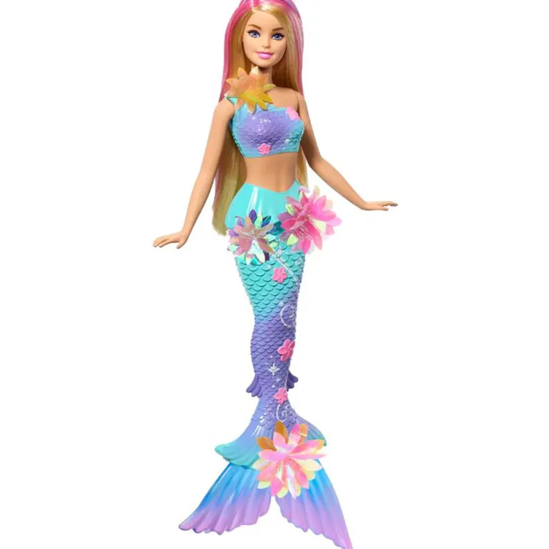 Barbie Blooming Magic White havfrue dukke