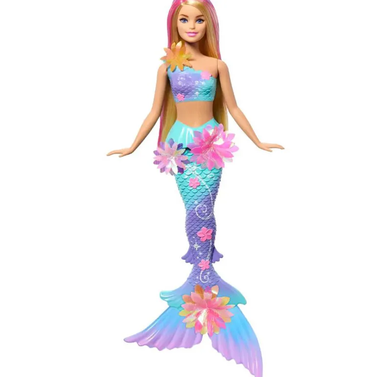 Barbie Blooming Magic White havfrue dukke