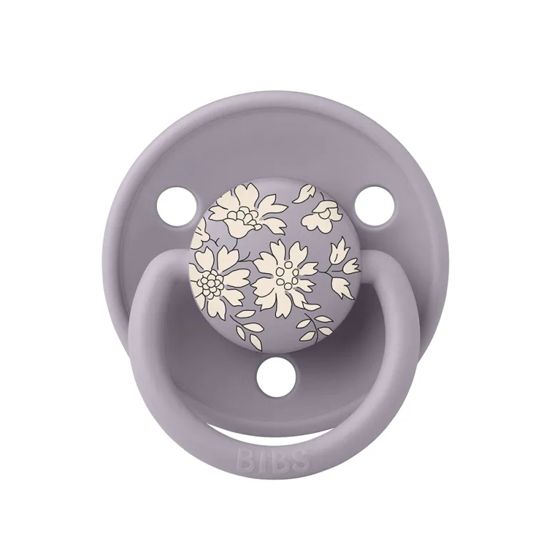 Bibs Liberty De Lux, 2-Pack, Silicone Pacifier, One-Size - Capel - Sage Mix