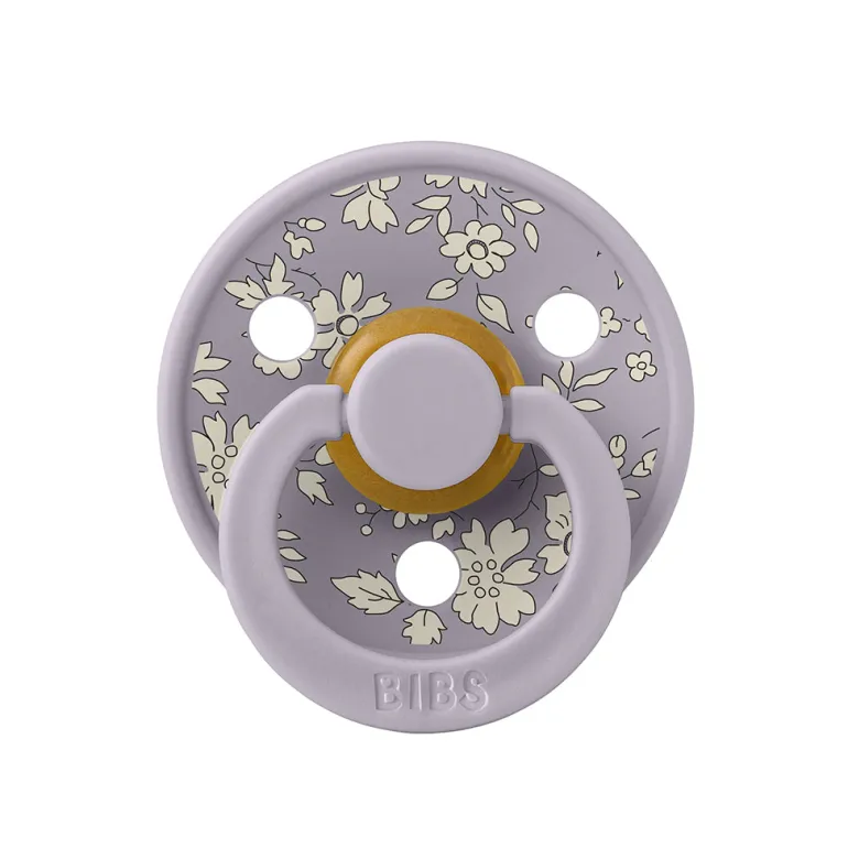 Bibs Liberty, 2-pack Color, natural rubber pacifiers, size 2 – Capel – Fossil Grey Mix