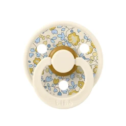 Bibs Liberty, 2-Pack Colour, Natural Rubber Pacifiers, Size 2 - Eloise - Sage Mix