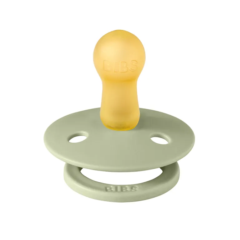Bibs Natural Rubber Pacifier, Size 2 - Sage