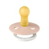 Bibs Natural Rubber Pacifier, Size 2 - Blush GLOW