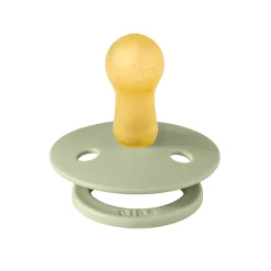Bibs Natural Rubber Pacifier, 2-Pack, Size 2 - Moomin - Ivory Mix