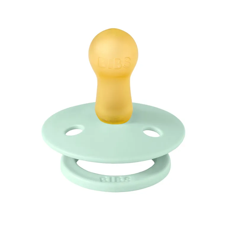 Bibs Natural Rubber Pacifier, Size 2 - Nordic Mint
