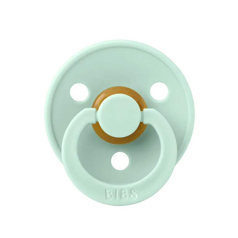 Bibs Natural Rubber Pacifier, Size 2 - Nordic Mint