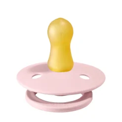 Bibs Natural Rubber Pacifier, Size 2 - Blossom