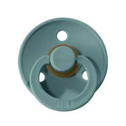 Bibs Natural Rubber Pacifier, Size 2 - Island Sea