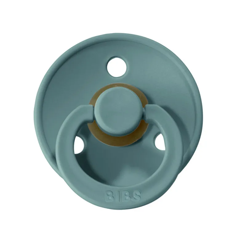 Bibs Natural Rubber Pacifier, Size 2 - Island Sea