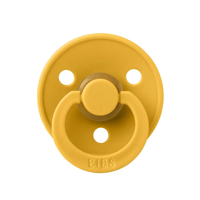 Bibs Natural Rubber Soother, Size 2 – Honey Bee