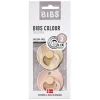 Bibs 2-Pack, Natural Rubber Pacifiers, Size 2 - Vanilla/Blush