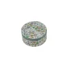 Bon Dep Jewelry Case with Liberty Print, Round – Poppy and Daisy Teal