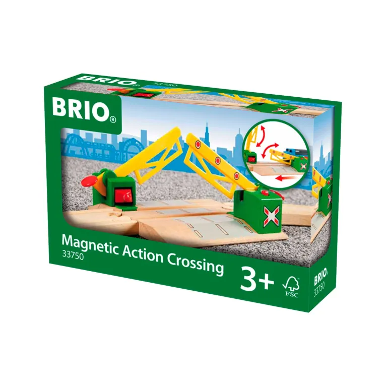 Brio Railway Crossing, Magnetic
