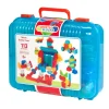 Bristle Blocks Building Set, 113 Pieces in Carry Case