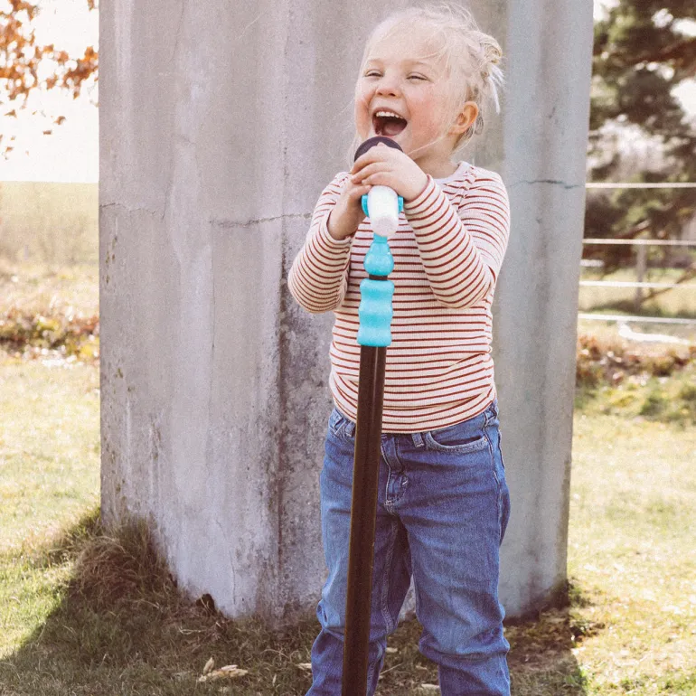 B Toys Microphone with Stand and Light Show