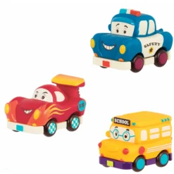 B Toys Mini Pull-Back Cars