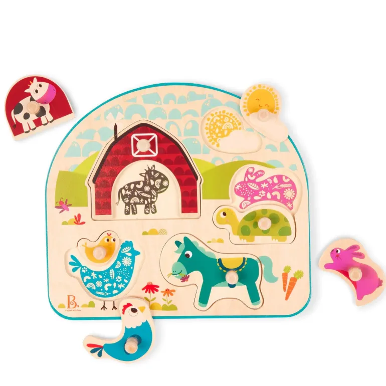 B Toys Puzzle, Farm
