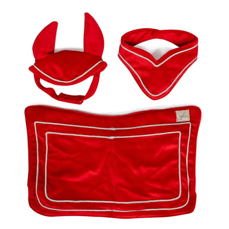 By Astrup Accessories for Hobby Horse, Competition Set - Red