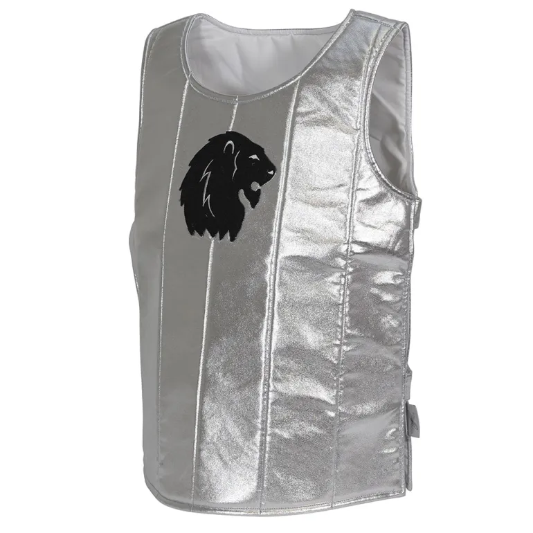 By Astrup Dress-Up – Knight’s Armor, Silver Vest – For Children Aged 3 and Up
