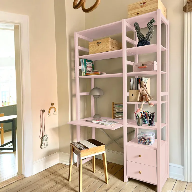 By Aulum Astrup stigereol med skrivebord, flere str. - Blush