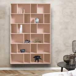 By Aulum Brooklyn vægreol, 117x177 cm - Blush